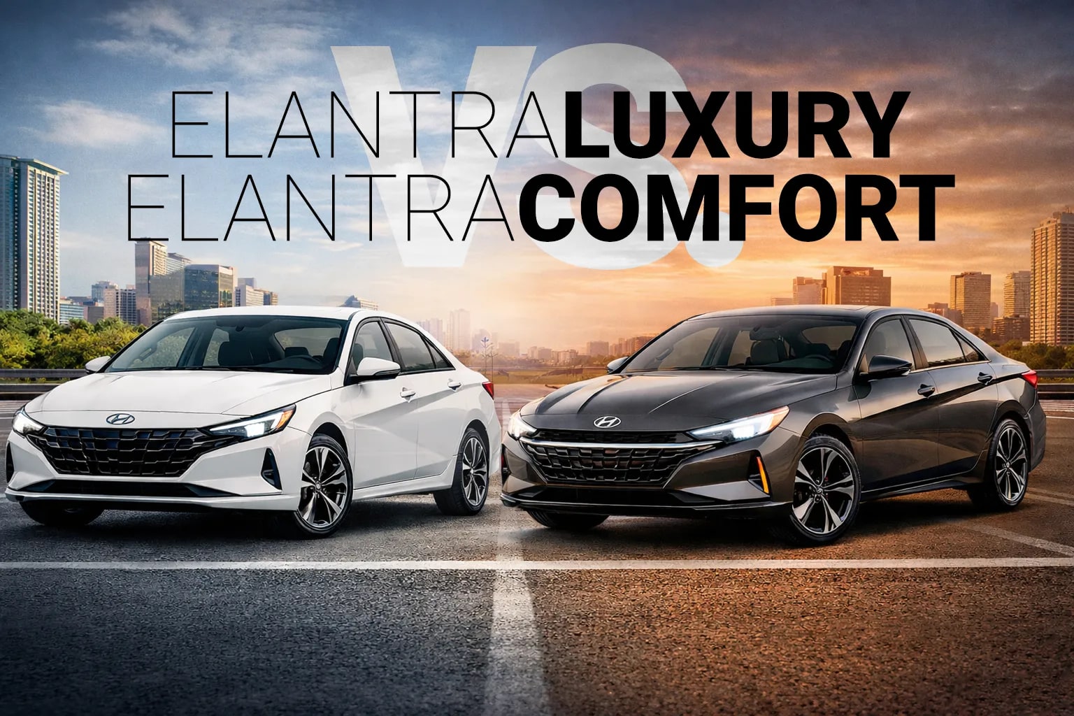 هیوندای النترا Luxury و هیوندای النترا Comfort | مقایسه شباهت‌ها و تفاوت‌ها